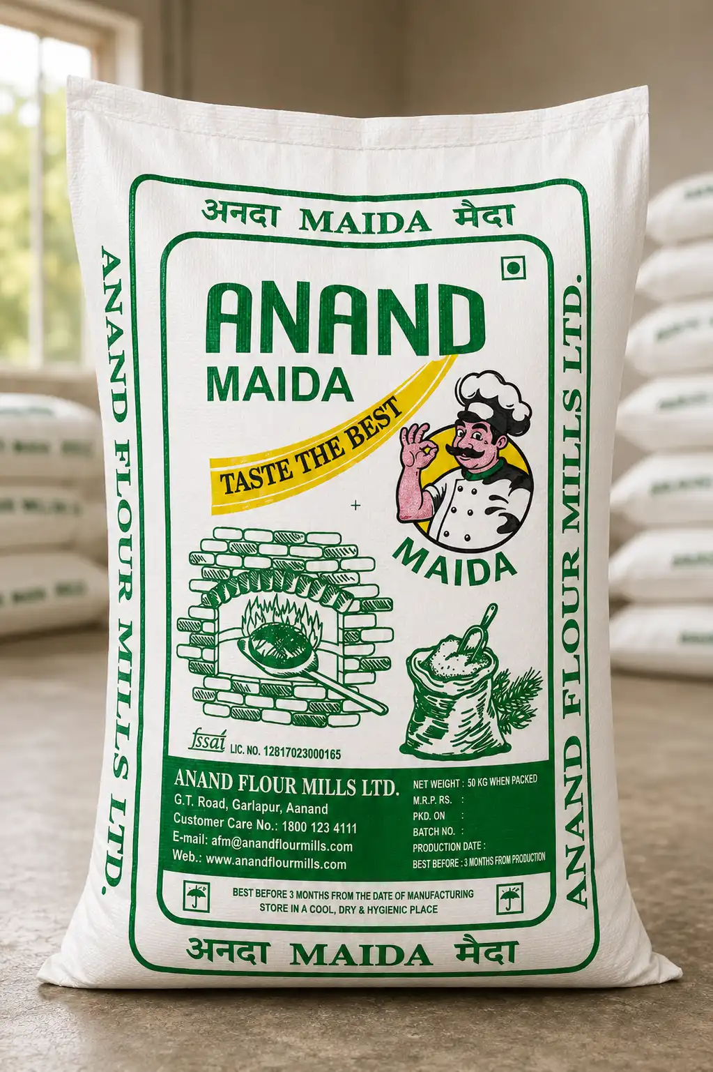 50kg Bakery Quality Maida